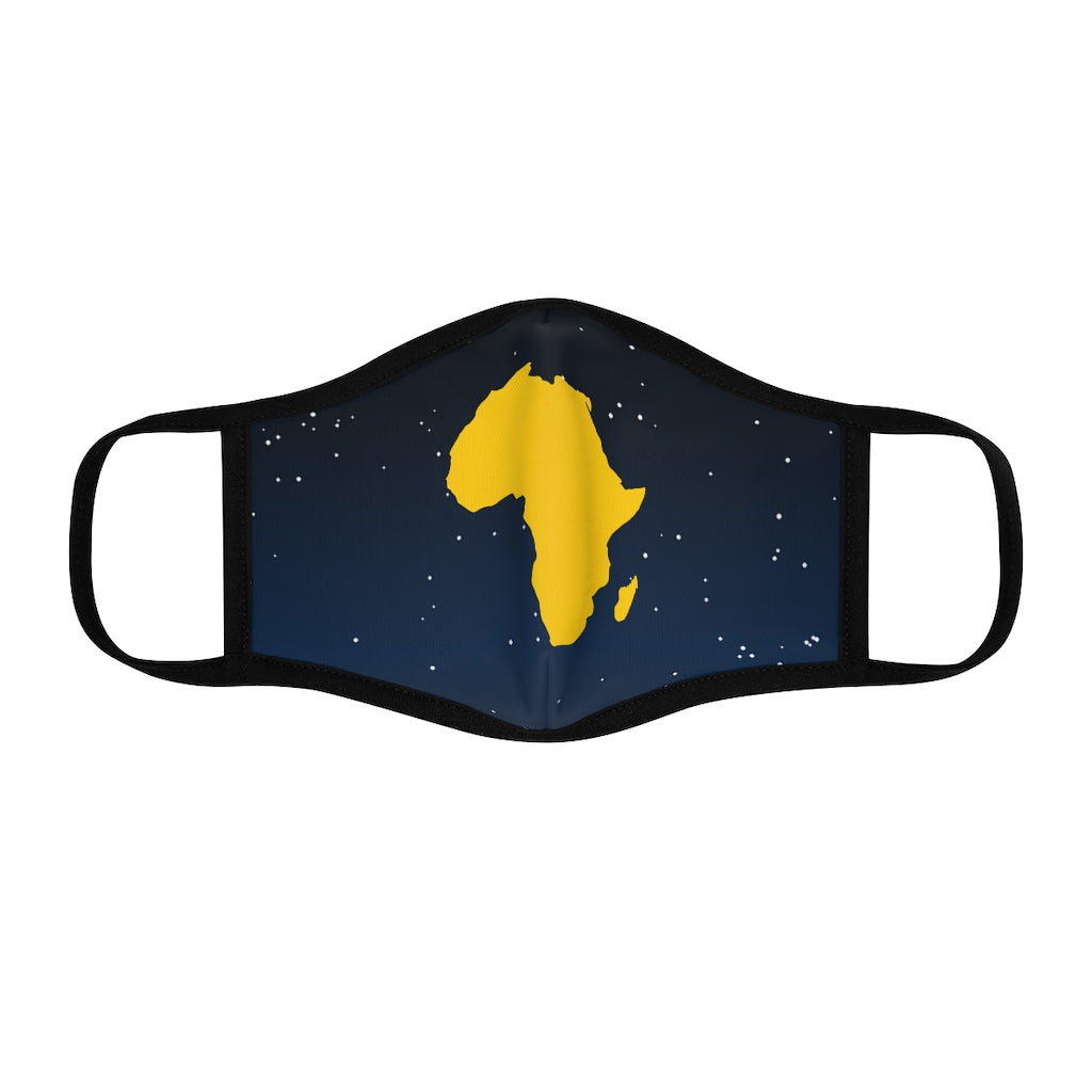 Africa Fitted Polyester Face Mask