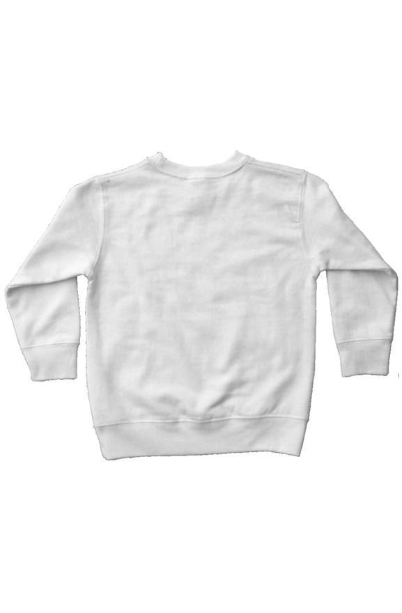 Cozy Vibes Kid's Sweatshirt - White - Elephant Footprints