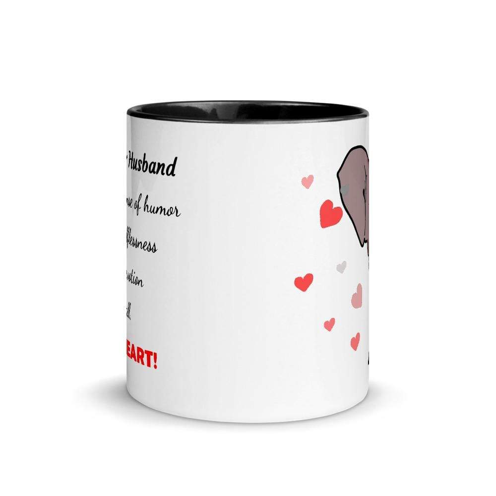 Dear Husband Elephant Accent Mugs