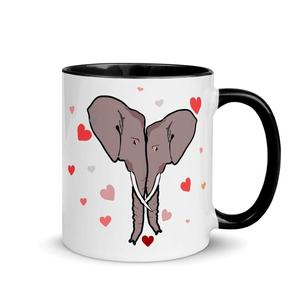 Dear Husband Elephant Accent Mugs
