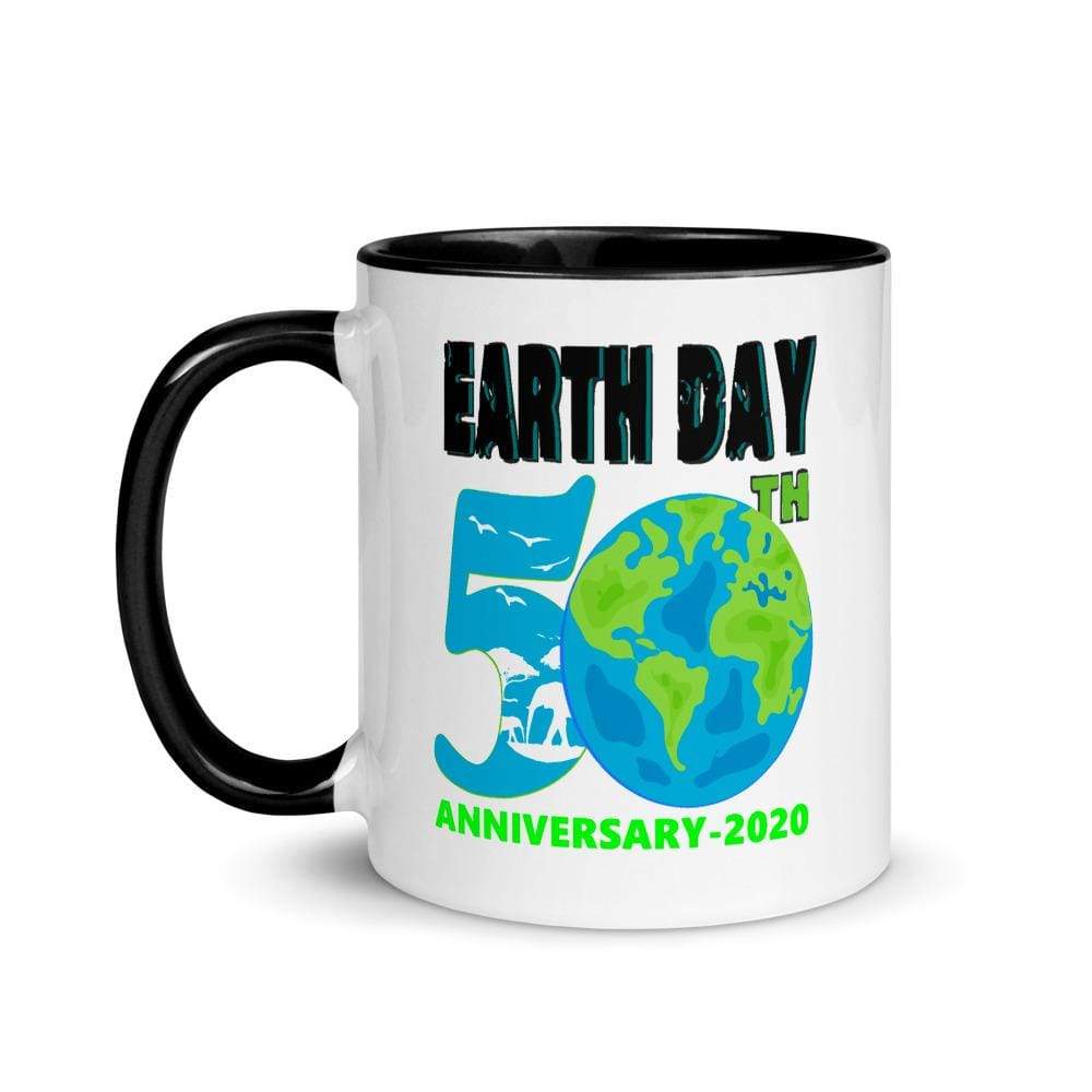 Earth Day 50th Anniversary Accent Mug