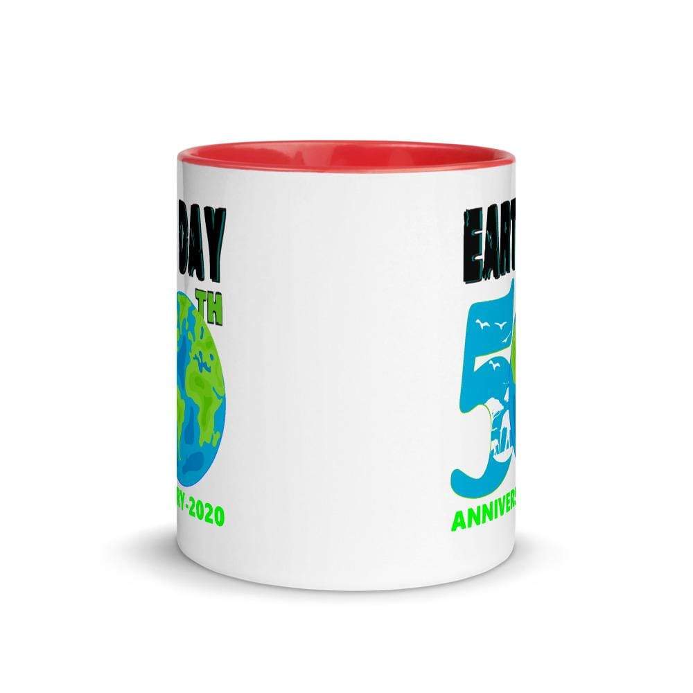 Earth Day 50th Anniversary Accent Mug