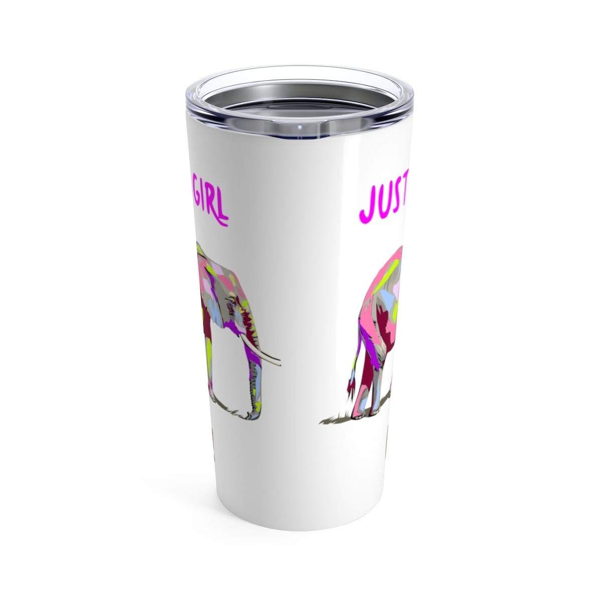Elephant Coffee Tumbler - (20 oz.) Just a Girl who Loves Elephants