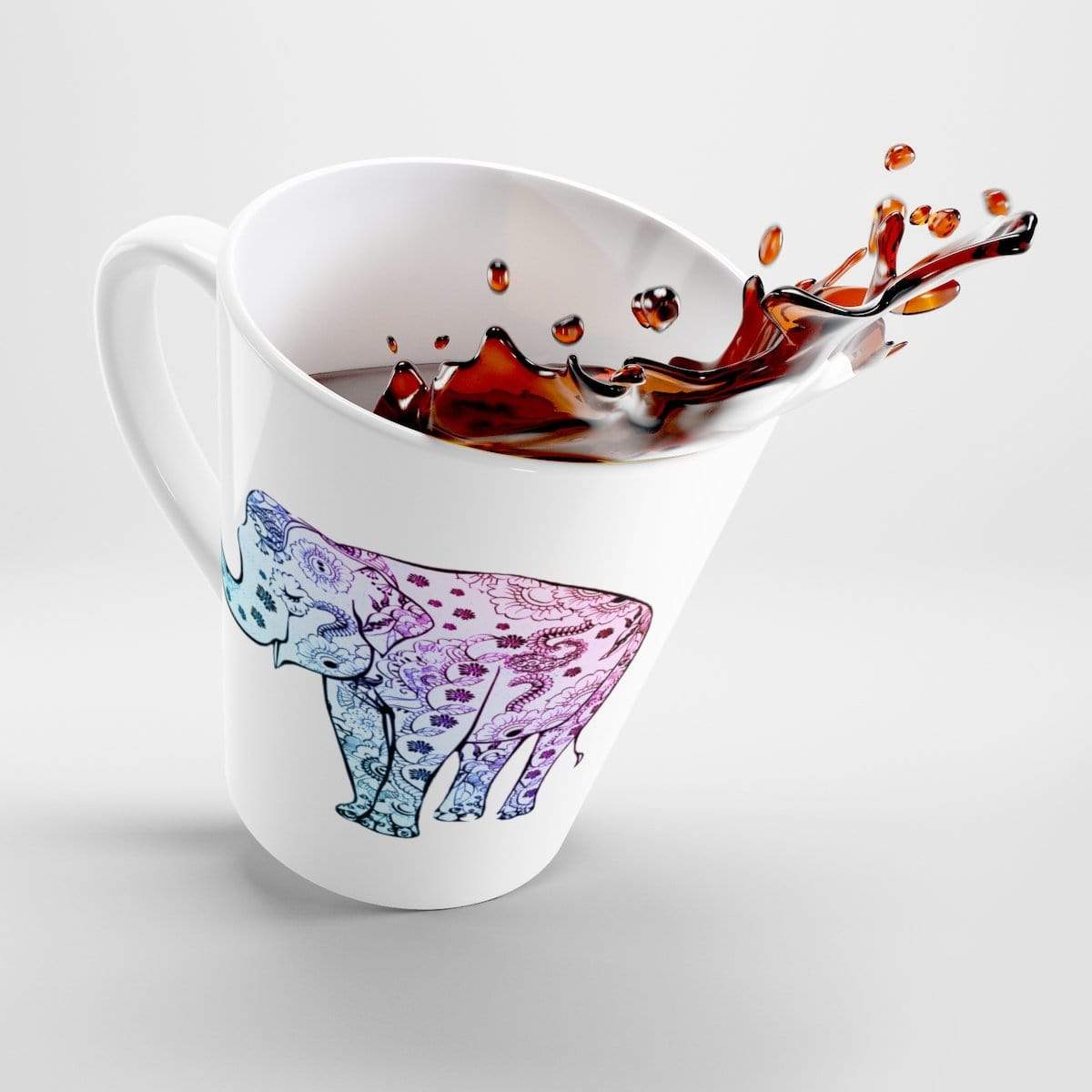 Elephant Latte Mug - Boho Friends