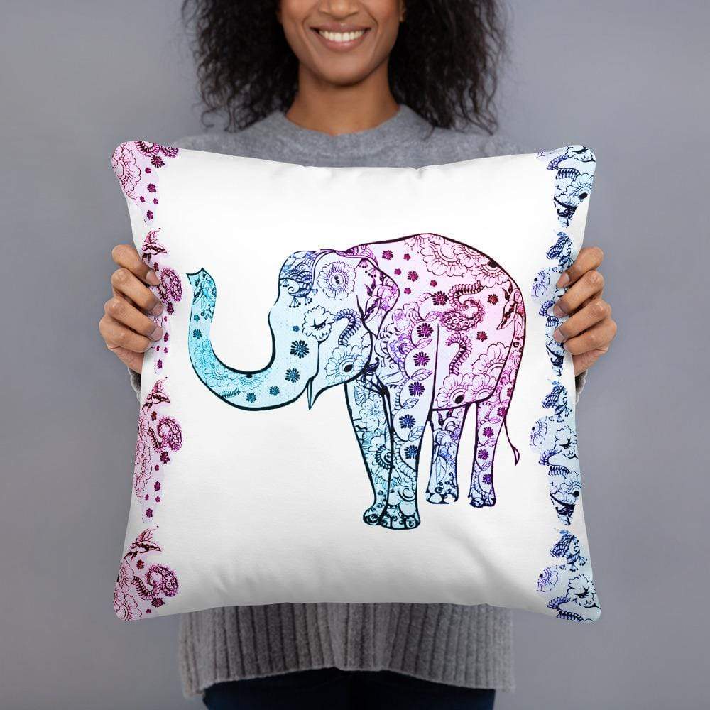 Elephant Pillow - Boho Tribal