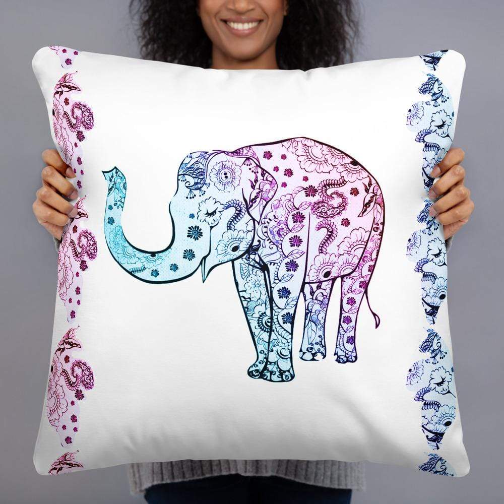 Elephant Pillow - Boho Tribal