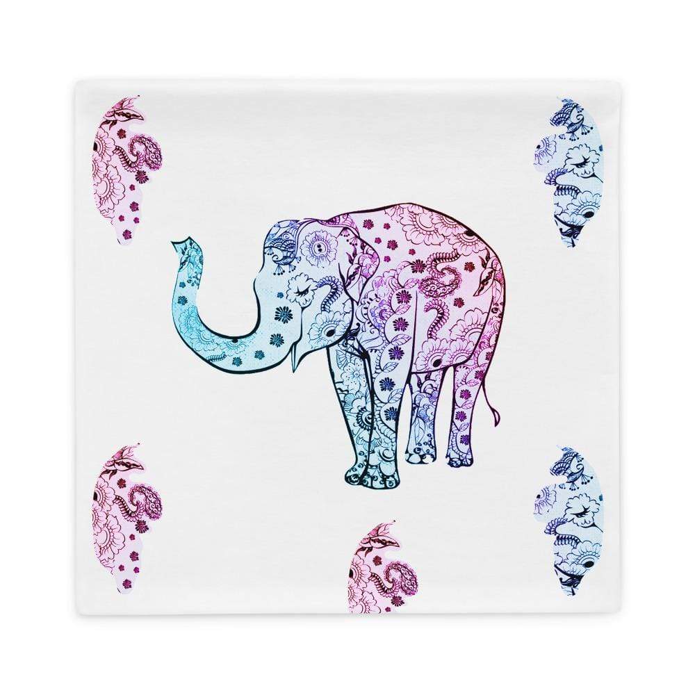 Elephant Pillow Case - Boho Tribal