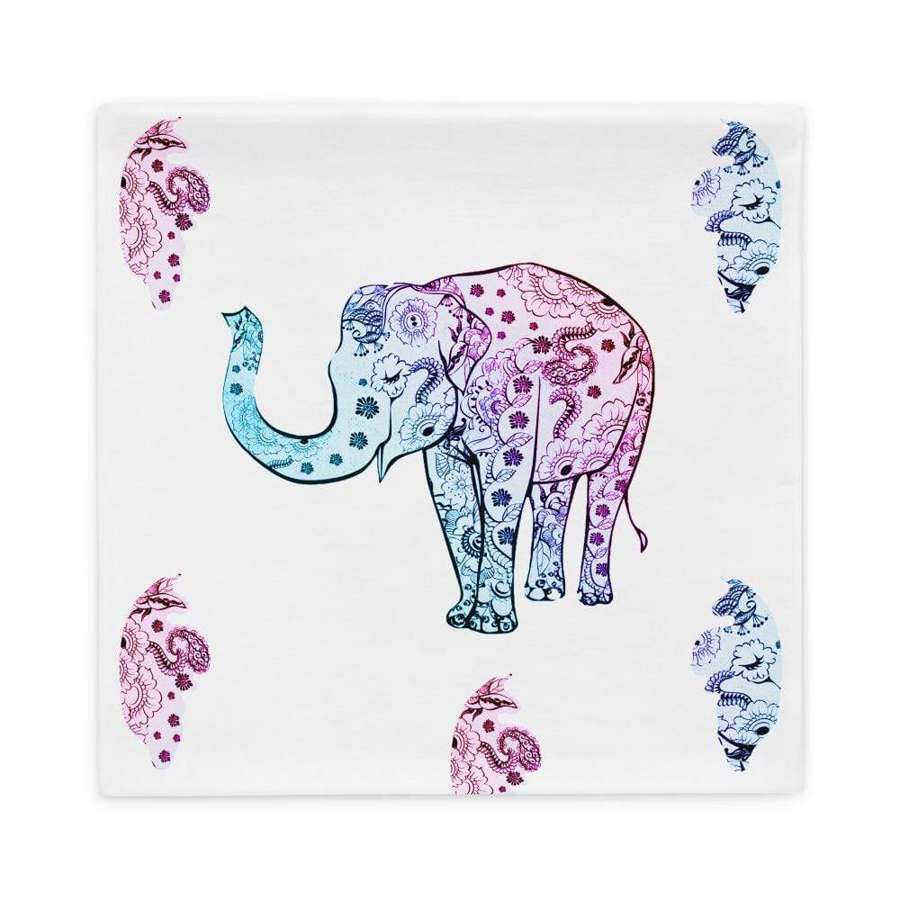 Elephant Pillow Case - Boho Tribal