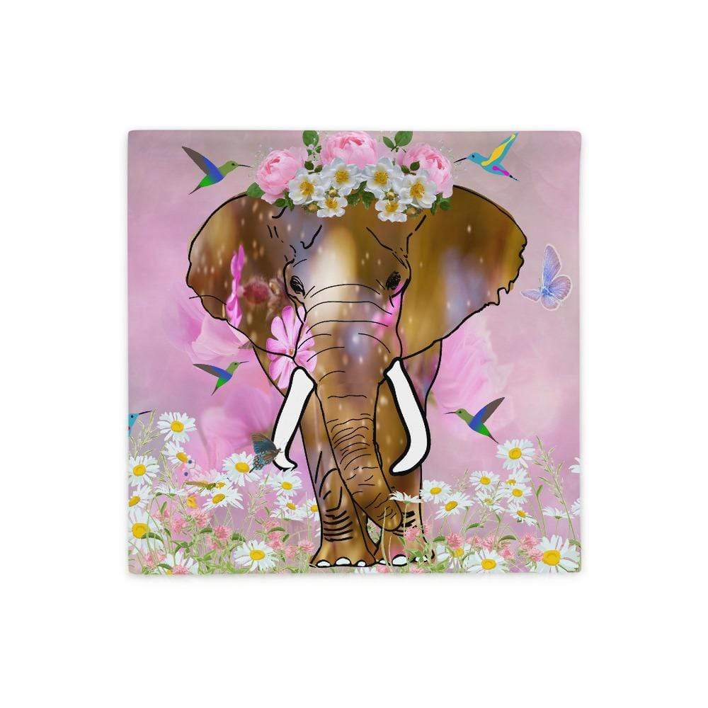 Elephant Pillow Case - Field of Dreams