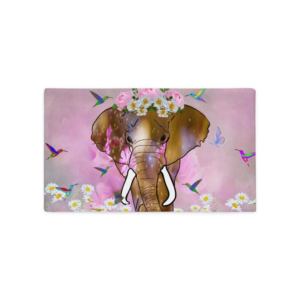 Elephant Pillow Case - Field of Dreams