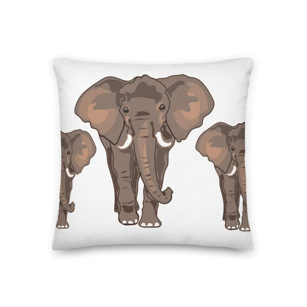 Elephant Pillow - The March (Premium)