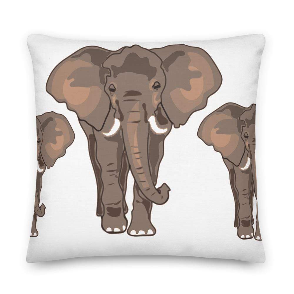 Elephant Pillow - The March (Premium)