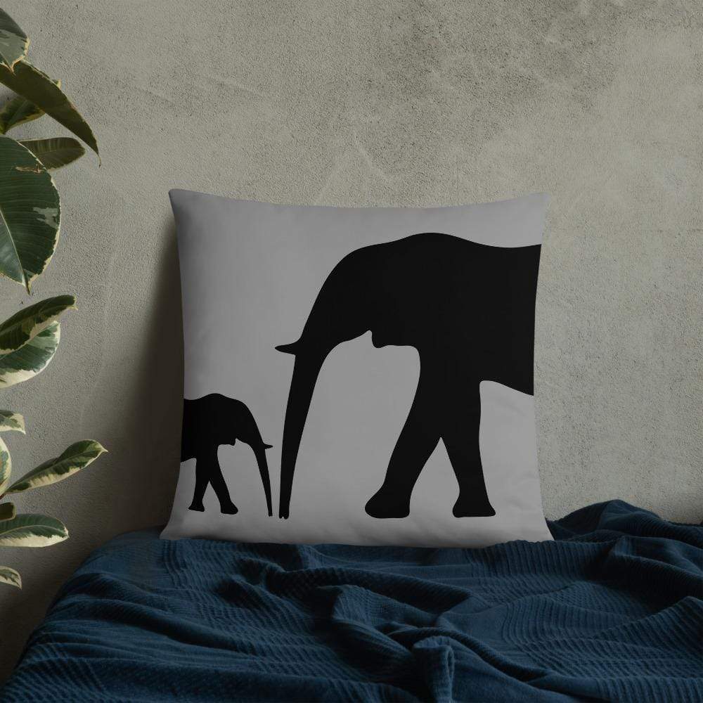 Elephant Throw Pillow - Zebra Forest Throw Pillow
