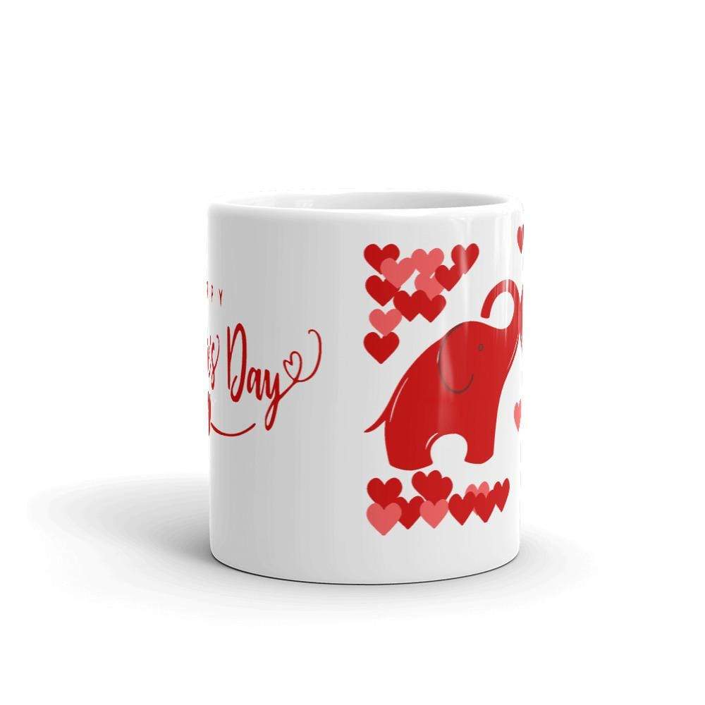 Elephant Valentine's Mug