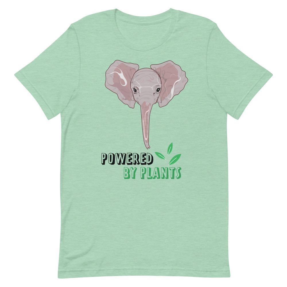 Elephants are Powered by Plants - Short-Sleeve Unisex T-Shirt