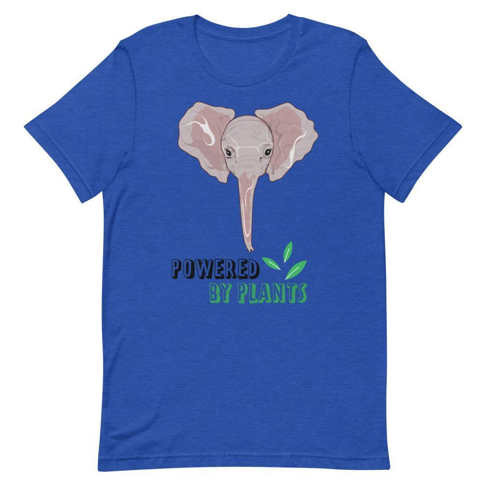 Elephants are Powered by Plants - Short-Sleeve Unisex T-Shirt