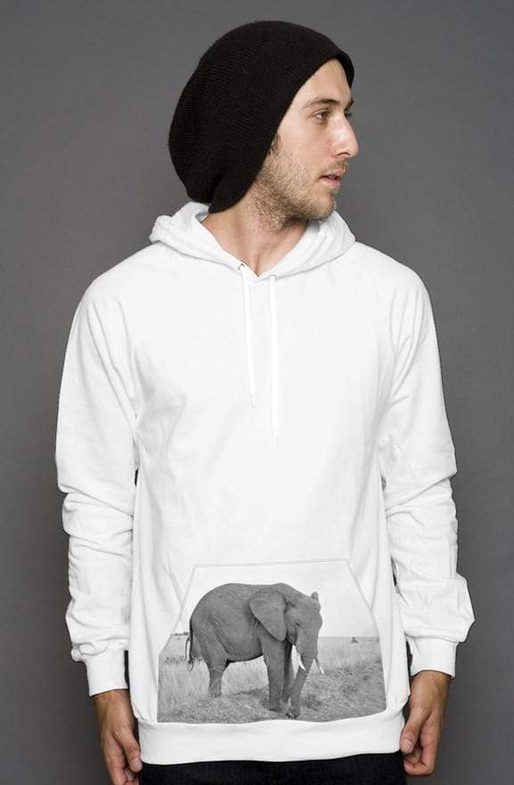 Ella Roo Pocket Hoodie - Elephant Footprints