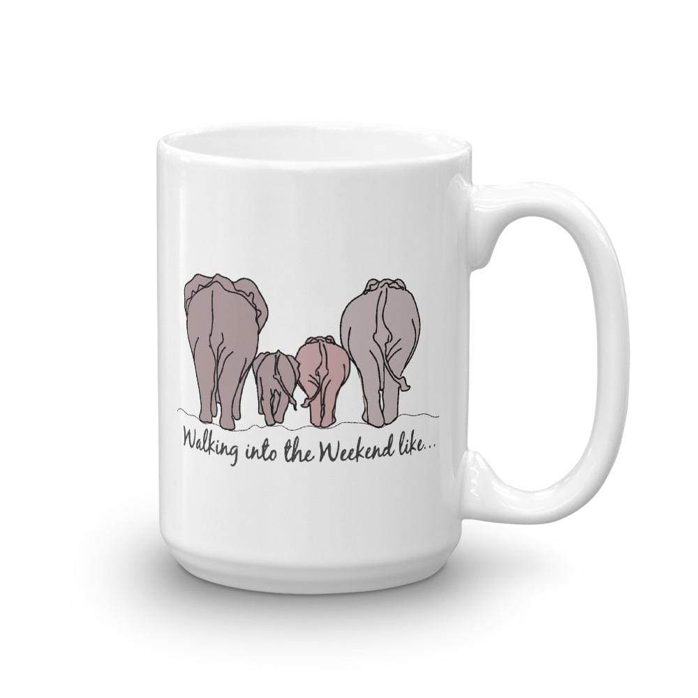 Funny Weekend Coffee Mug 15oz