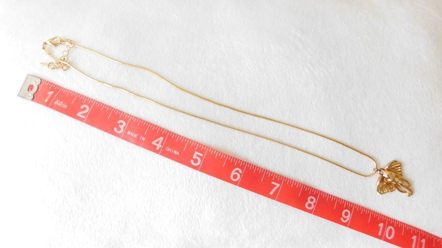 Gold Plated Elephant Necklace - Elephant Footprints