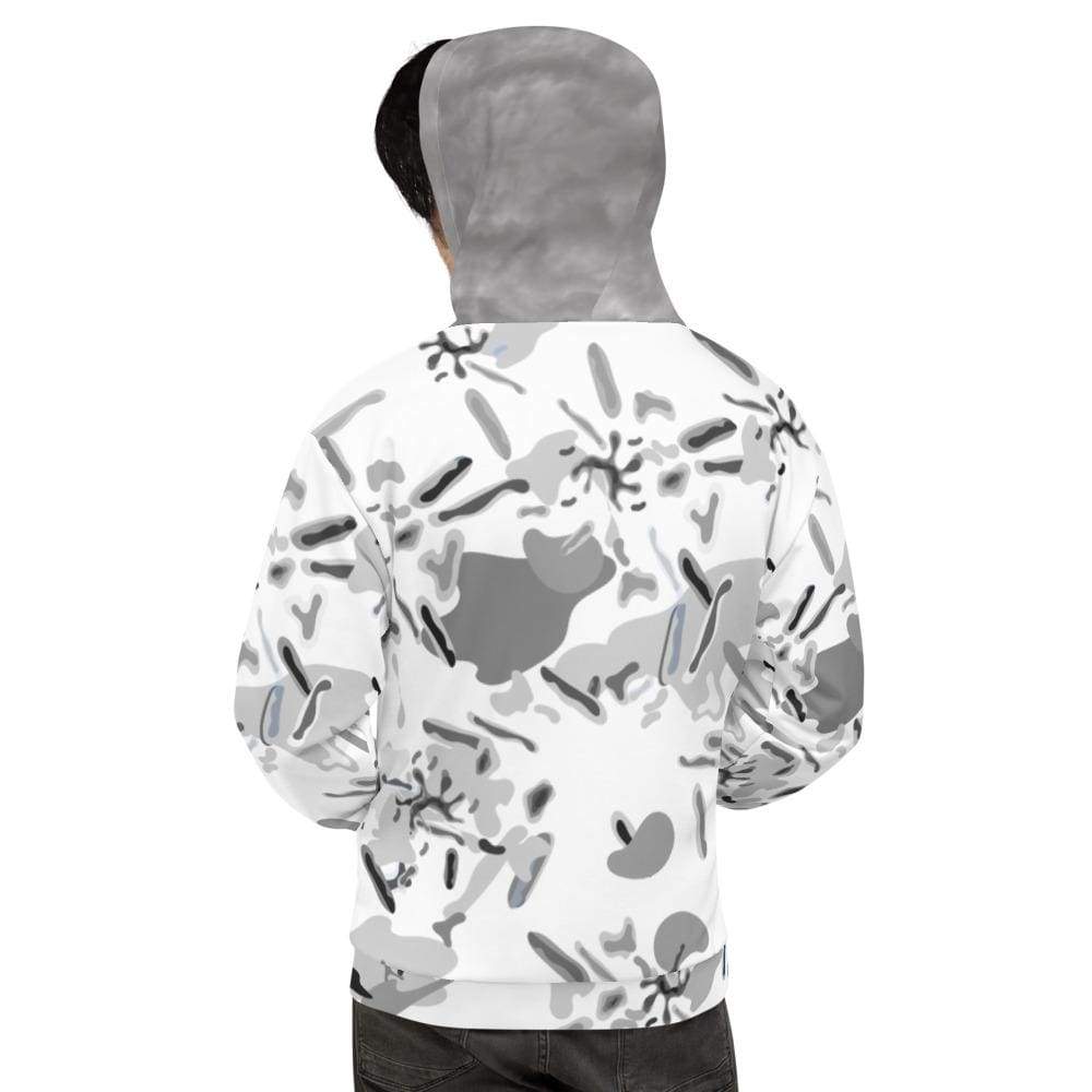 Gray Tie Dye Unisex Hoodie