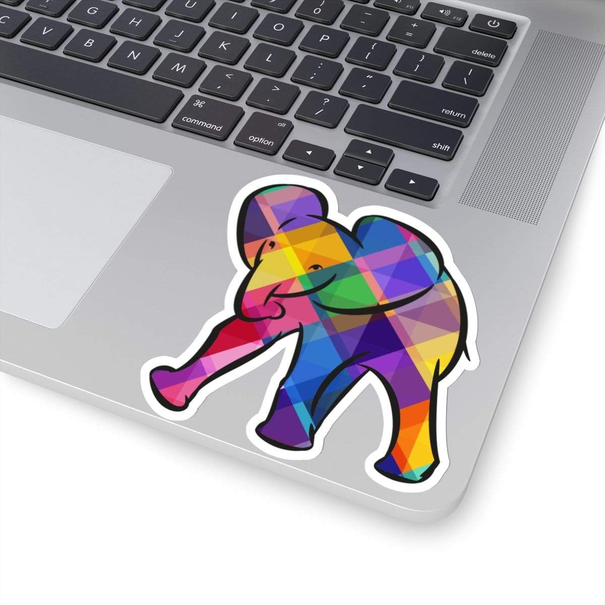 Kiss-Cut Elephant Stickers - Elephant Footprints
