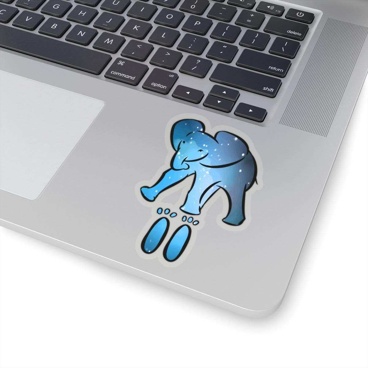 Kiss-Cut Elephant Stickers - Elephant Footprints