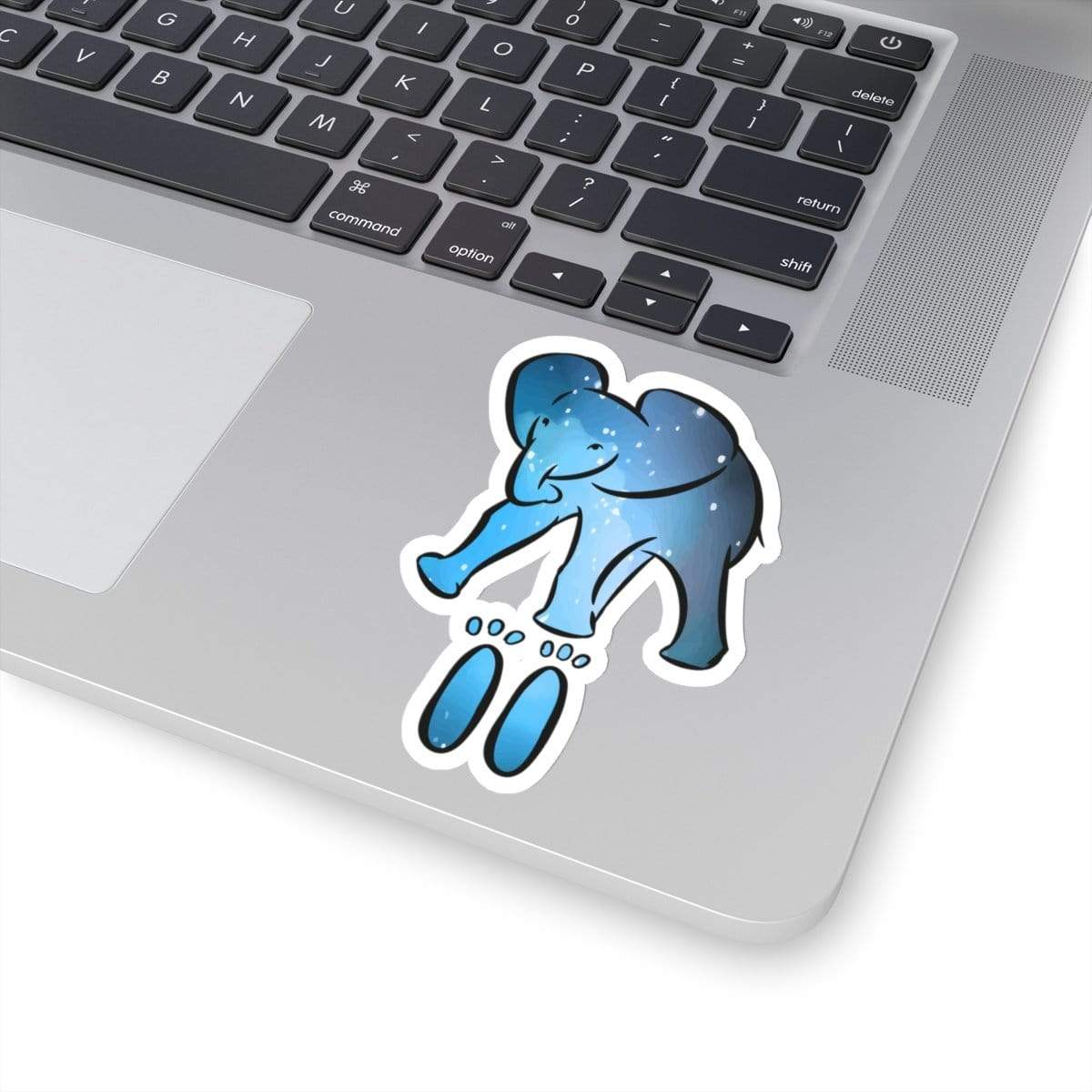 Kiss-Cut Elephant Stickers - Elephant Footprints