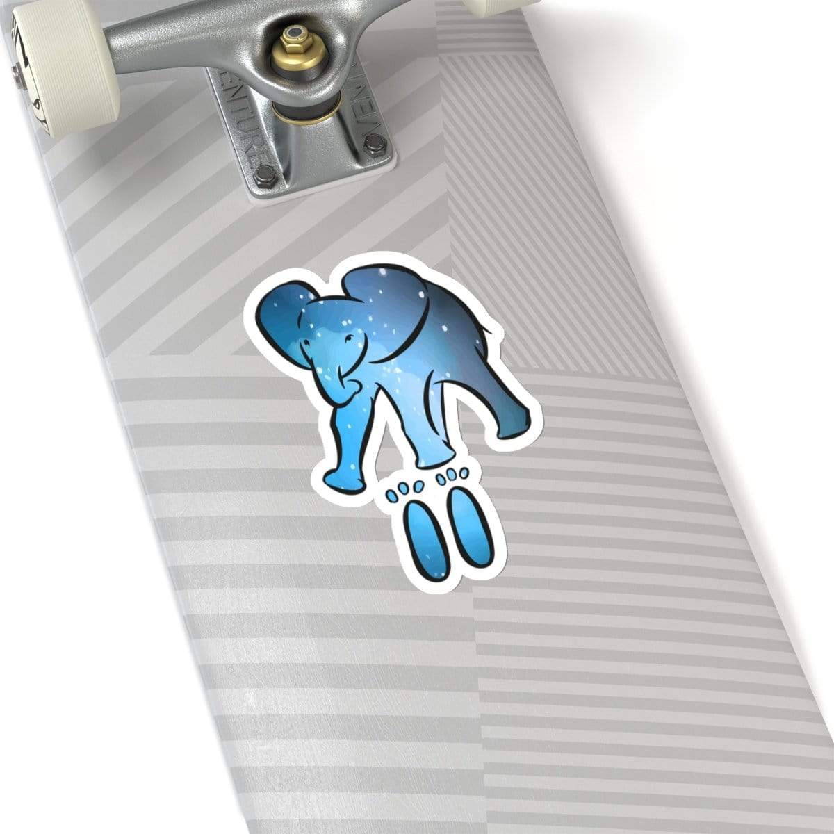 Kiss-Cut Elephant Stickers - Elephant Footprints