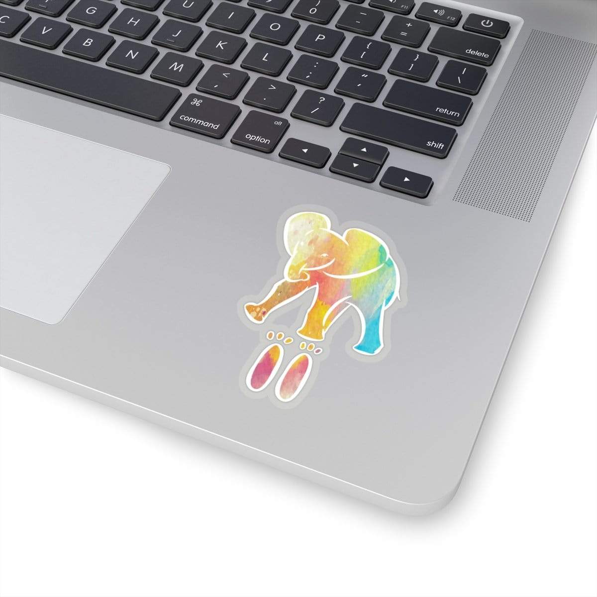 Kiss-Cut Elephant Stickers - Elephant Footprints