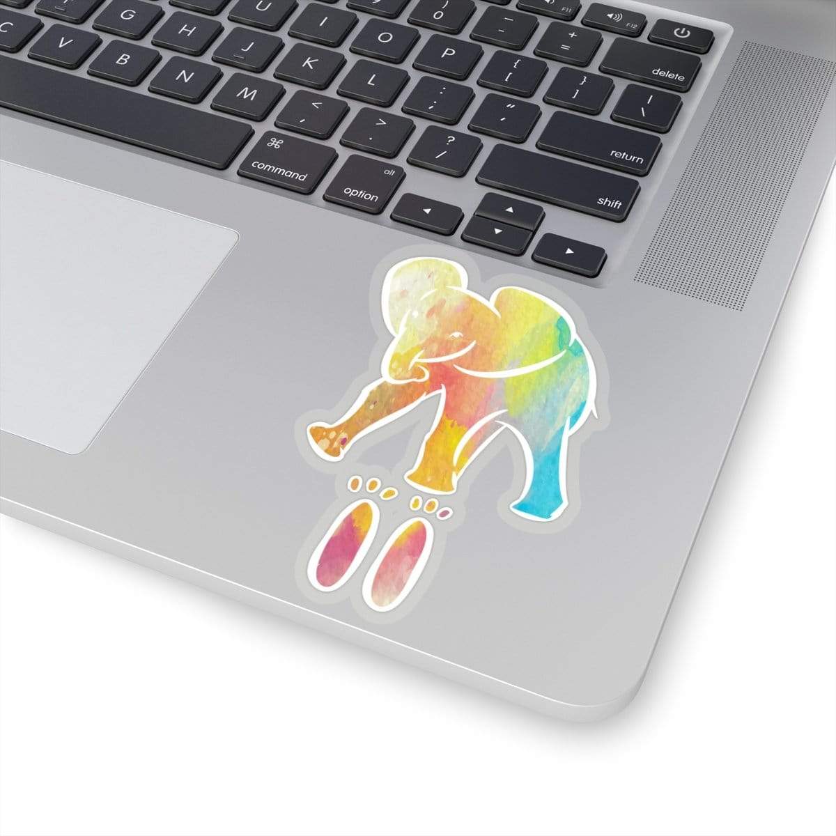Kiss-Cut Elephant Stickers - Elephant Footprints