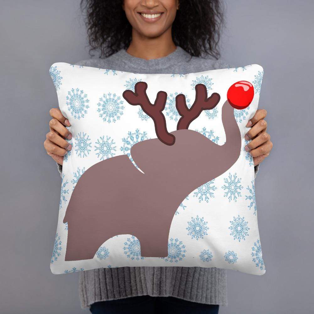 Let it Snow Ellie Throw Pillow Throw Pillow 18×18