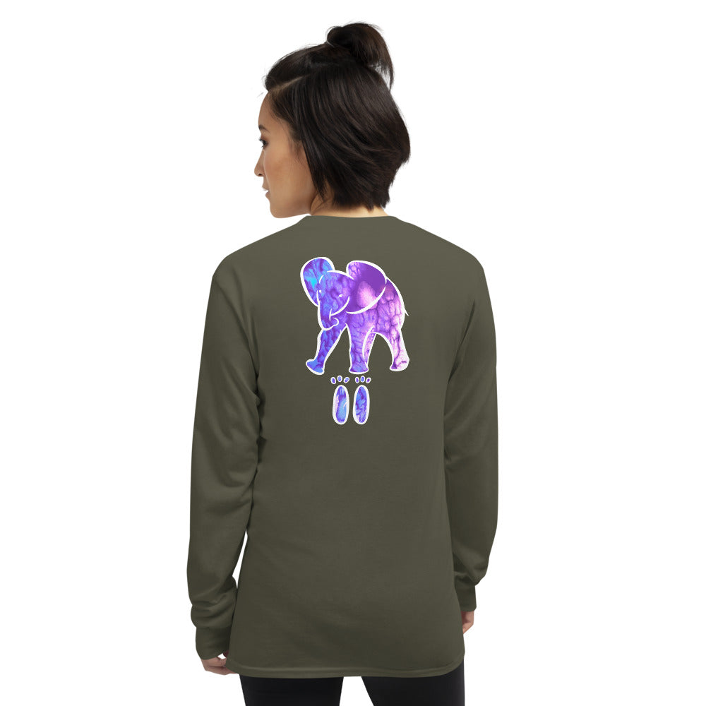 Elephant Fitted Long Sleeve Shirt