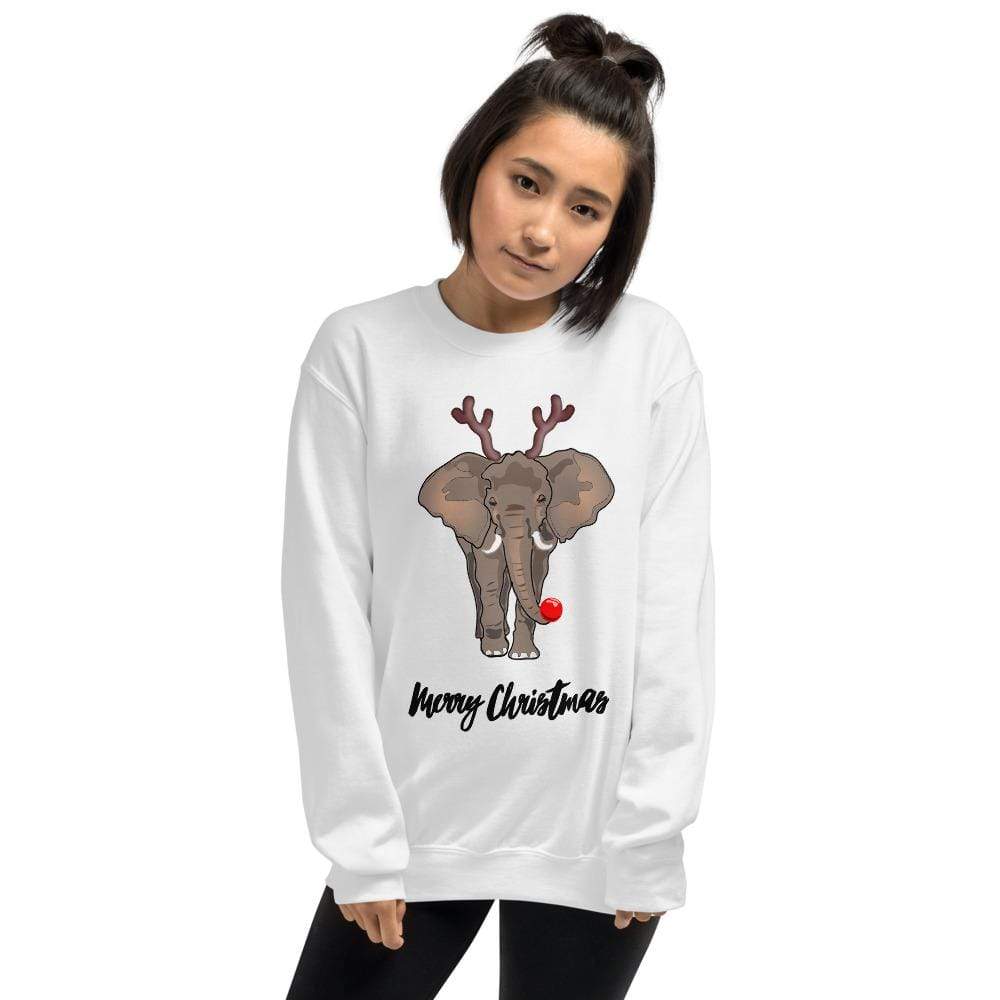 Merry Christmas Rudolph Sweatshirt Unisex Sweatshirt