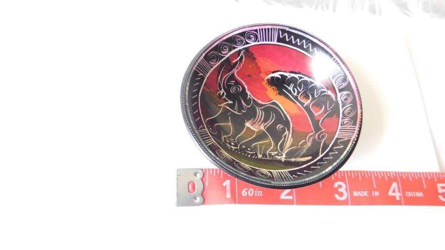 Miniature Soapstone Decorative Bowls - Elephant Footprints