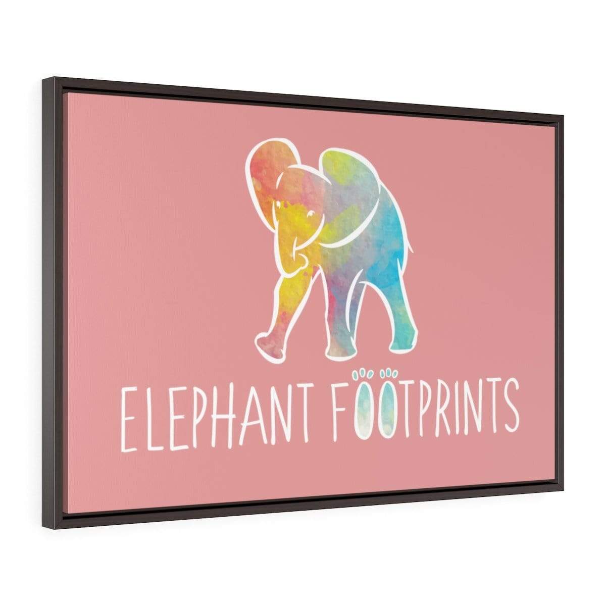 Premium Elelphant Wrap Canvas - Elephant Footprints