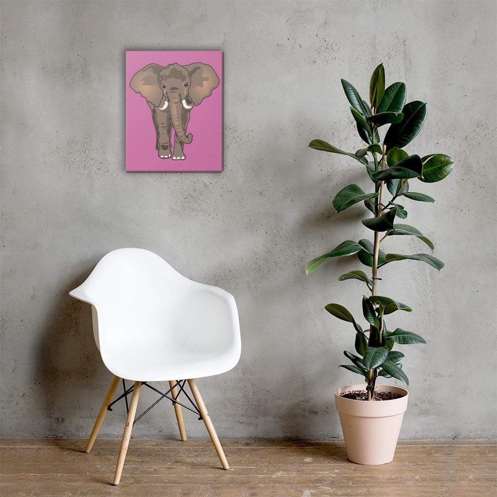 Sahara Elephant Canvas - Elephant Footprints
