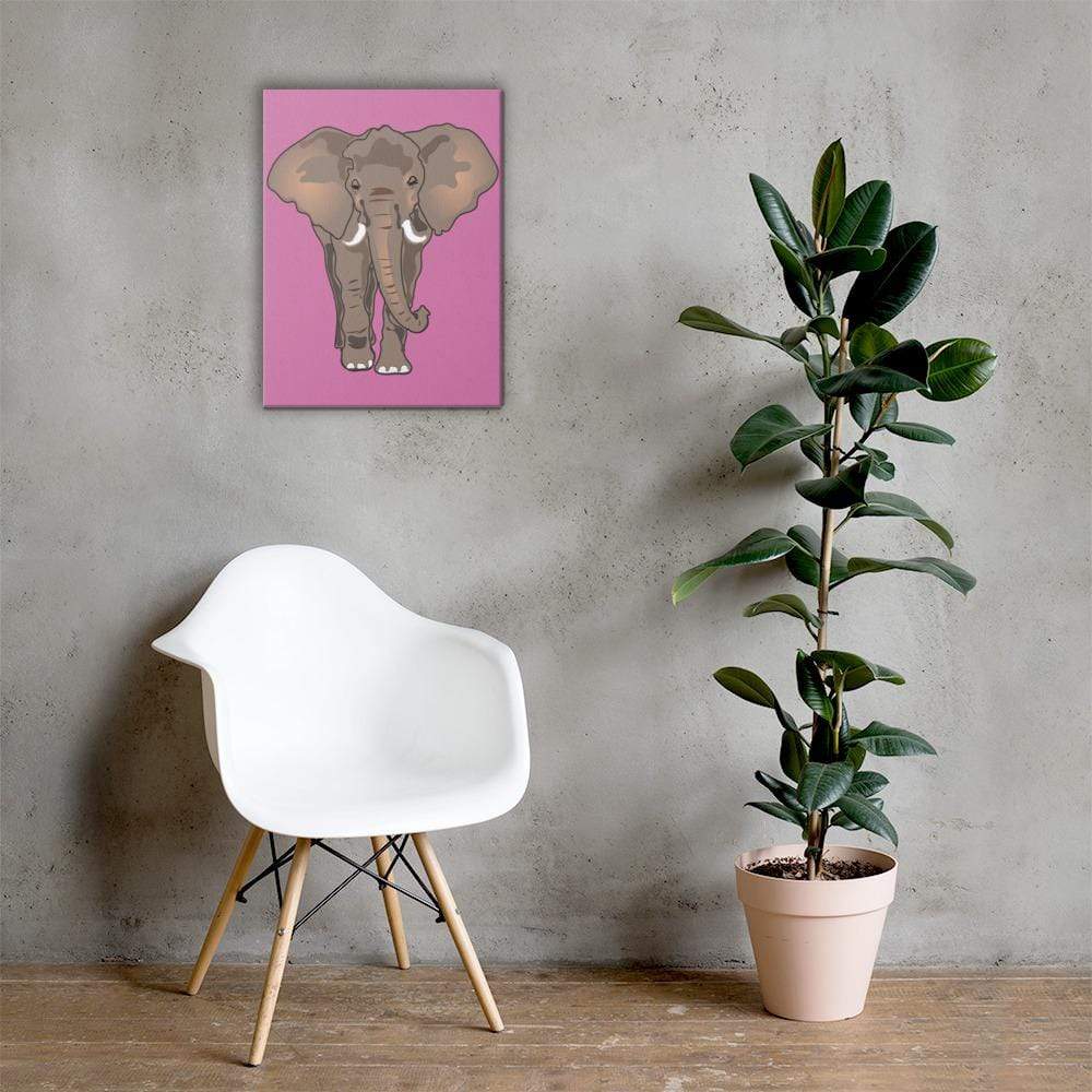 Sahara Elephant Canvas - Elephant Footprints