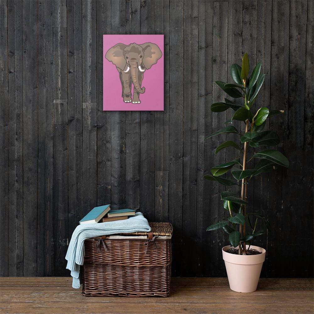 Sahara Elephant Canvas - Elephant Footprints