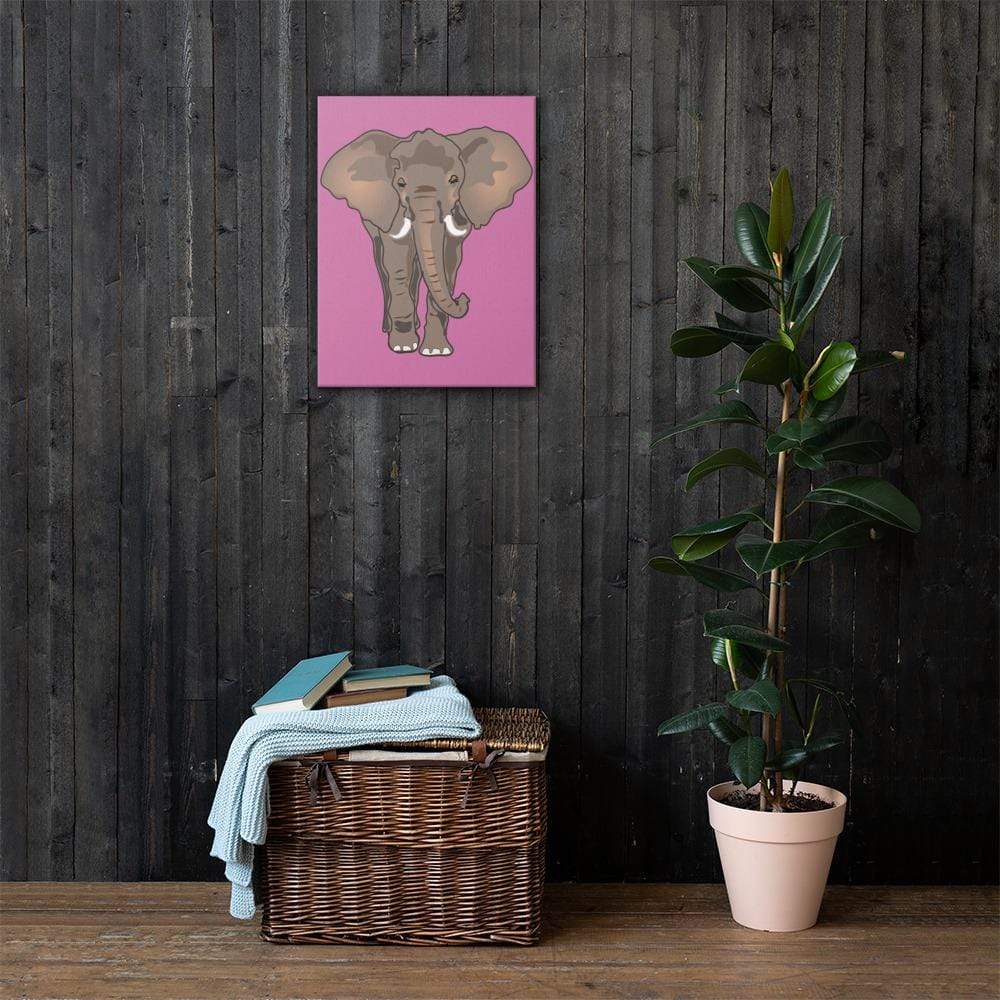 Sahara Elephant Canvas - Elephant Footprints