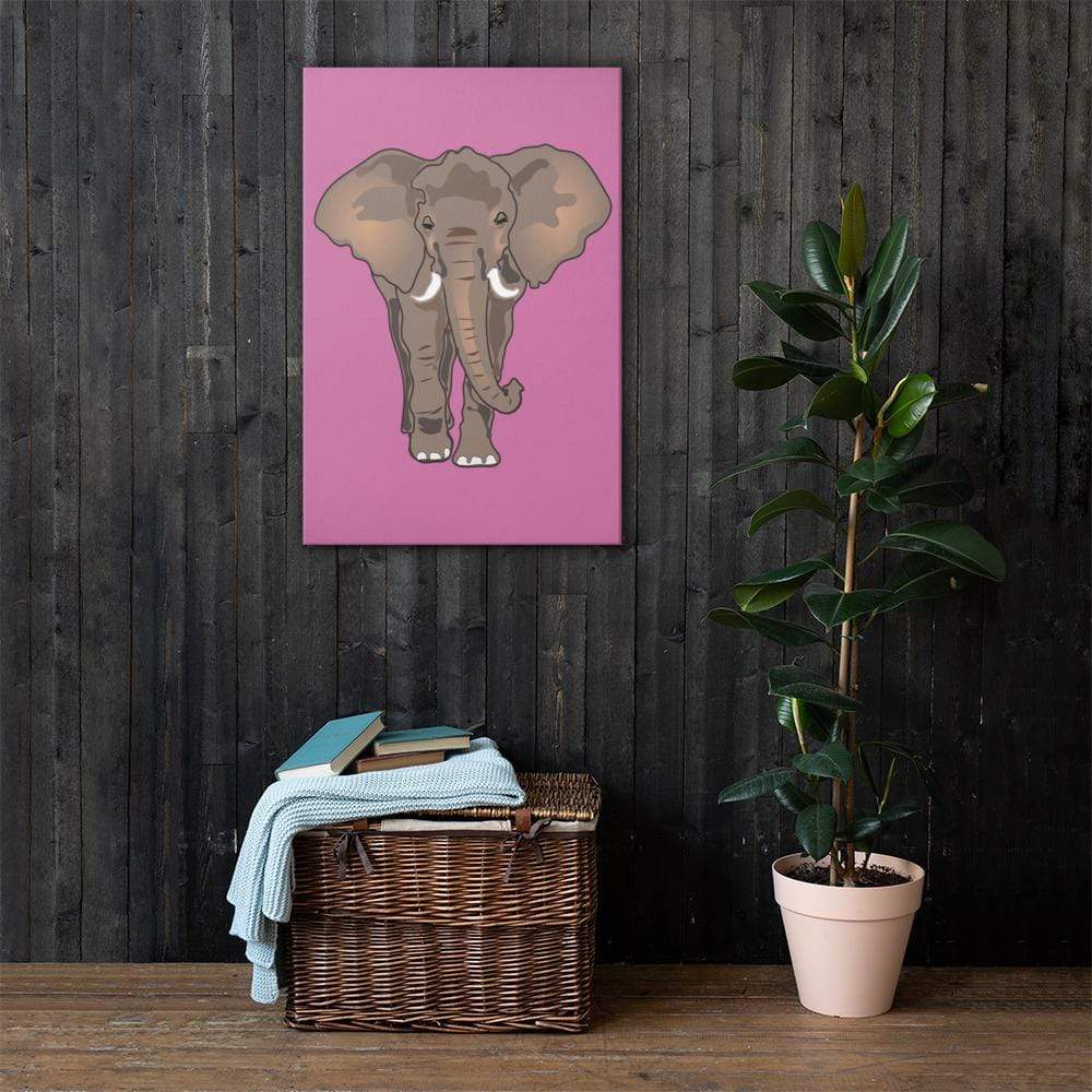 Sahara Elephant Canvas - Elephant Footprints