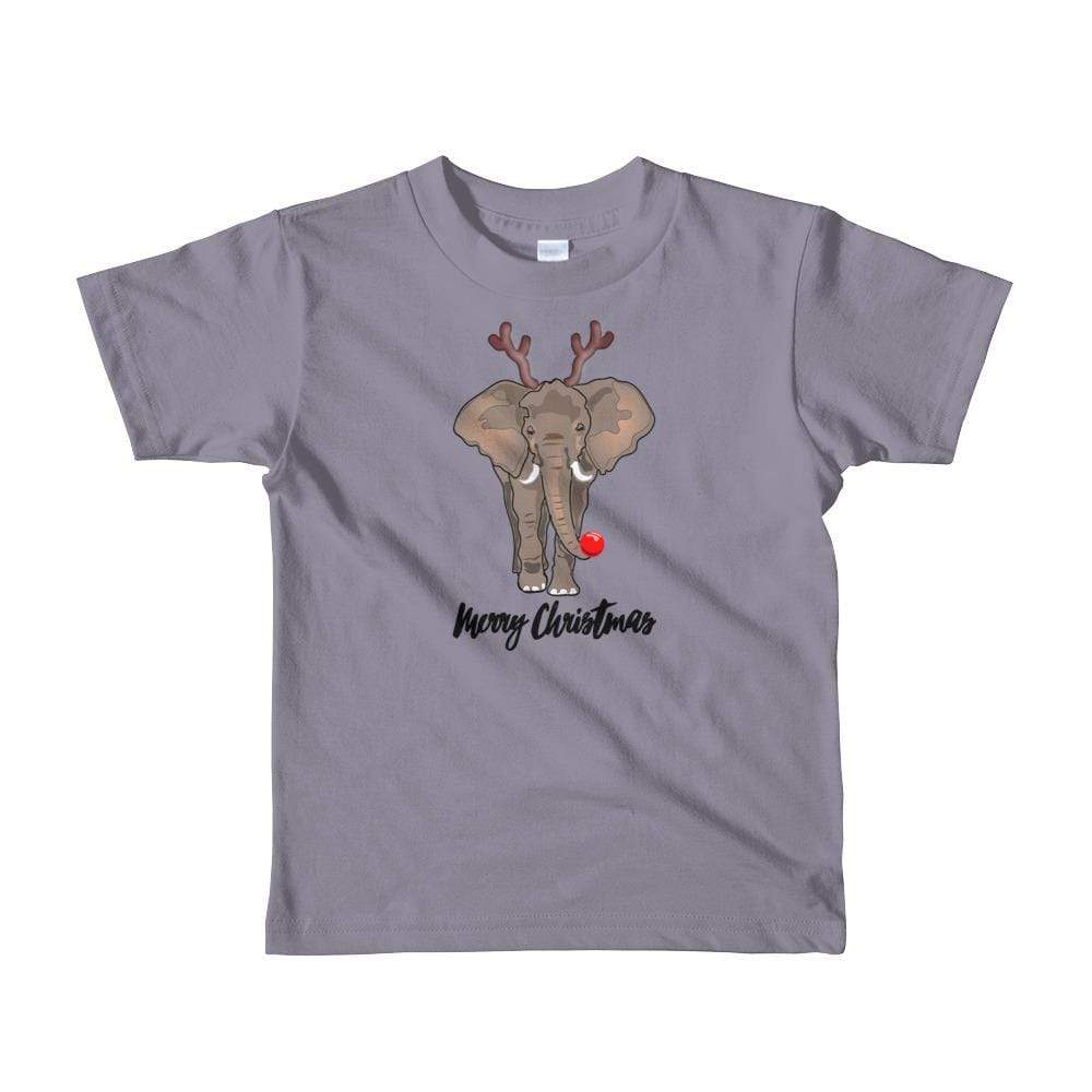 Short Sleeve Kid's Undercover Rudolph Tee - Elephant Footprints