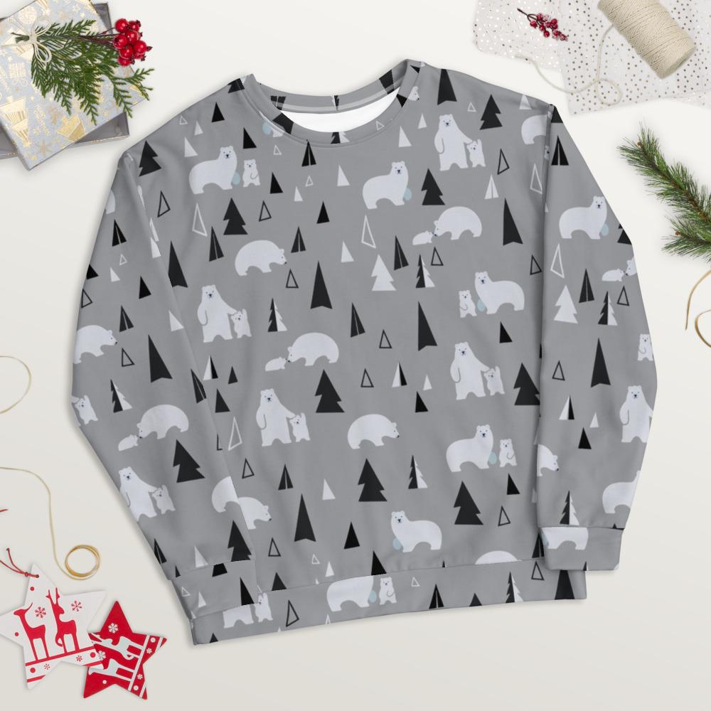 Snow and Mountain Christmas Unisex Sweatshirt