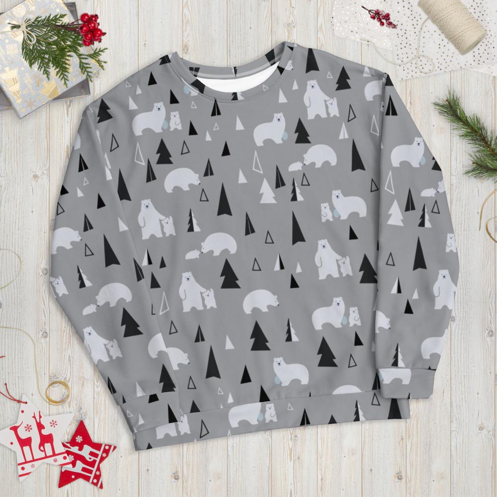 Snow and Mountain Christmas Unisex Sweatshirt XS