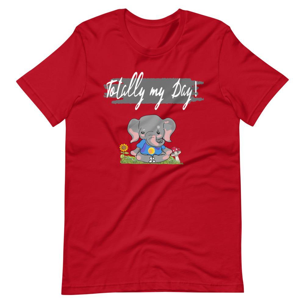 Totally My Day Elephant Short-Sleeve Unisex T-Shirt