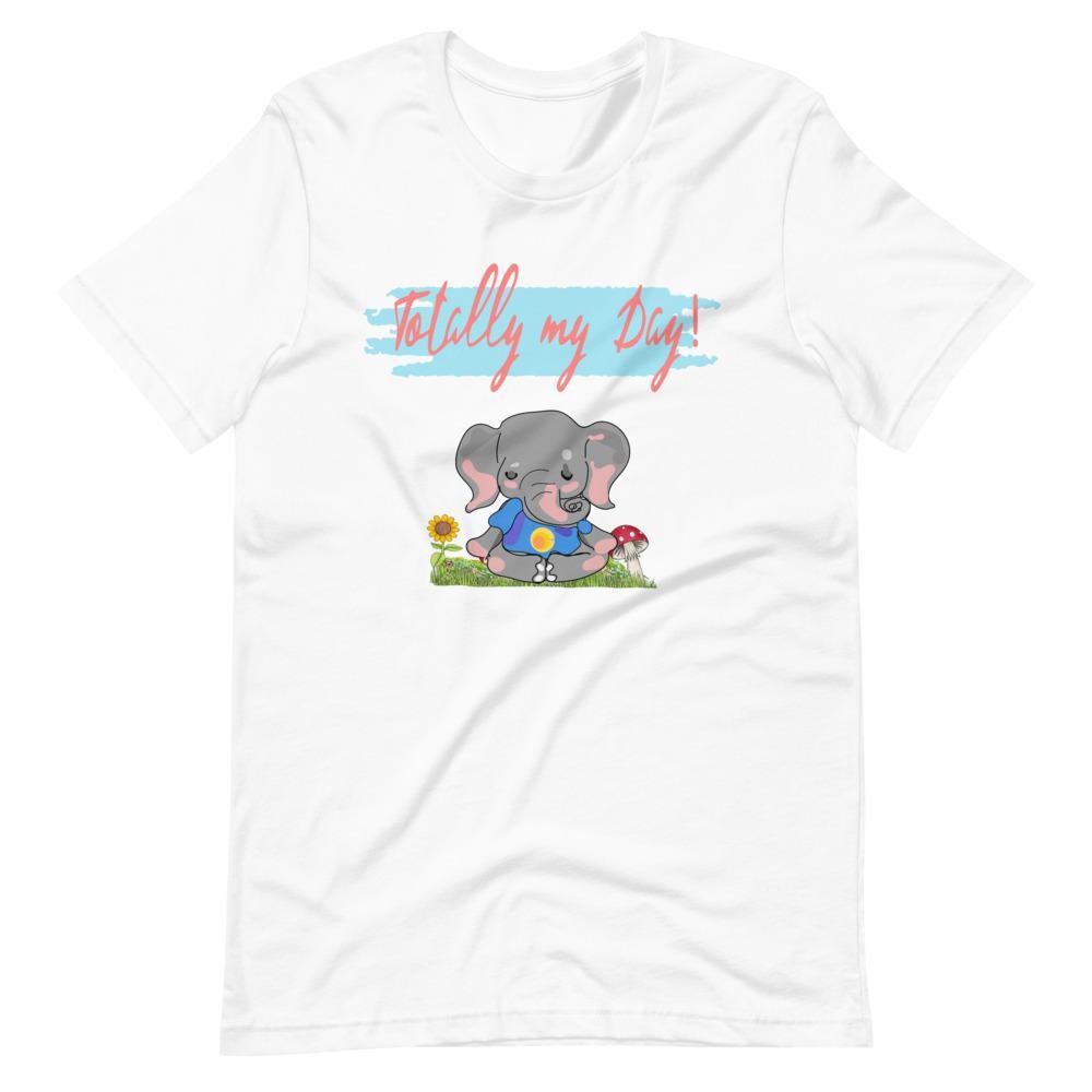 Totally My Day Elephant Short-Sleeve Unisex T-Shirt
