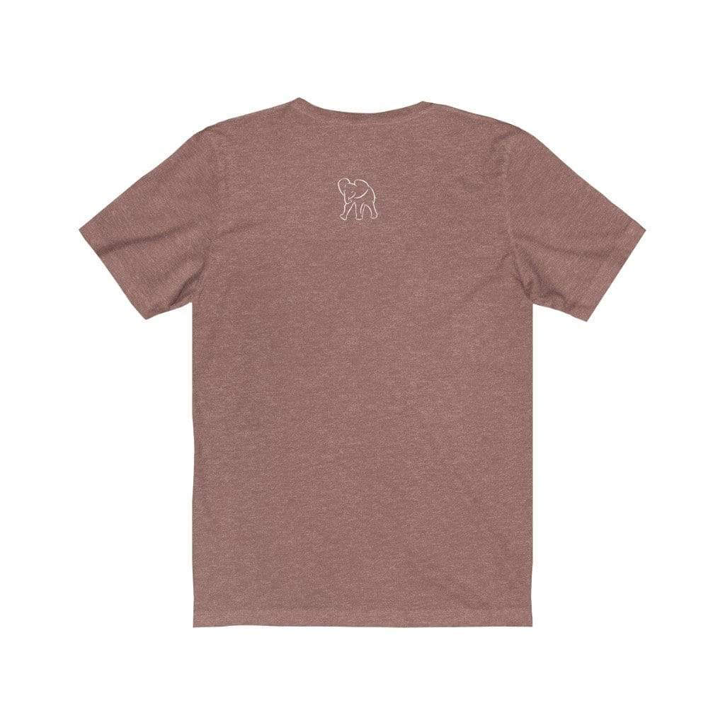 Unisex Jersey Short Sleeve Elephant Tee - Ellies by Ele Footprints
