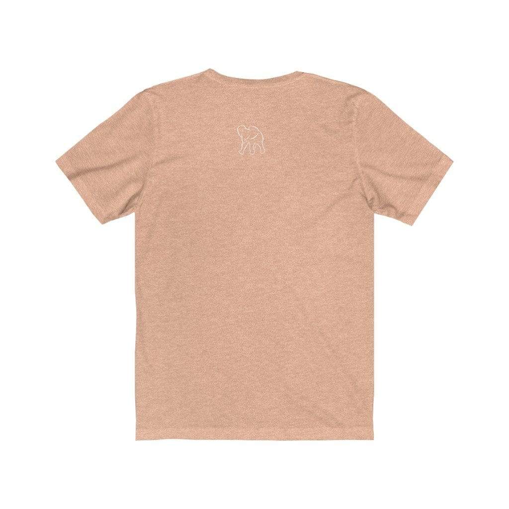 Unisex Jersey Short Sleeve Elephant Tee - Ellies by Ele Footprints