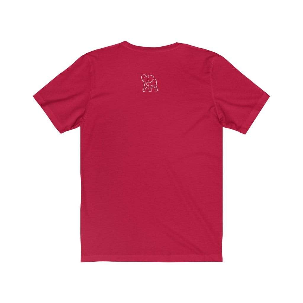 Unisex Jersey Short Sleeve Elephant Tee - Ellies by Ele Footprints