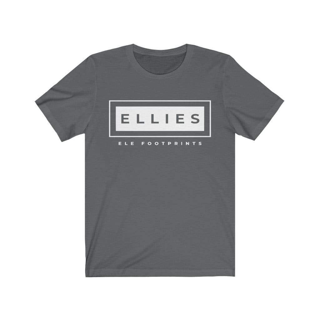 Unisex Jersey Short Sleeve Elephant Tee - Ellies by Ele Footprints