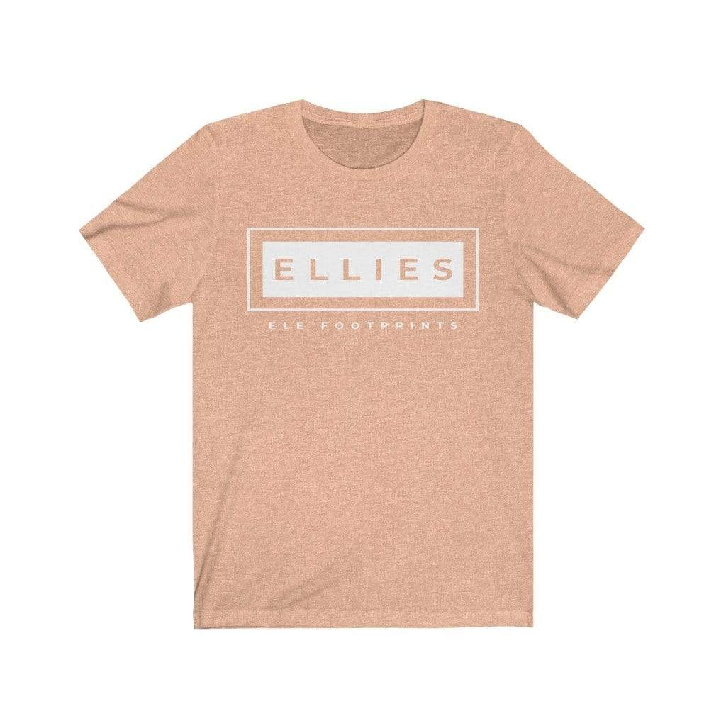 Unisex Jersey Short Sleeve Elephant Tee - Ellies by Ele Footprints